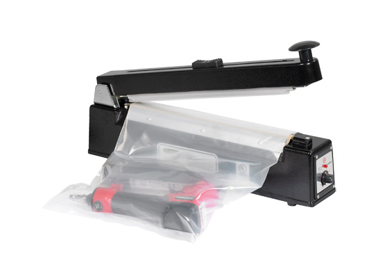 Impulse sealer with Cutter, 12"X1/16"