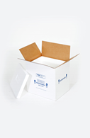 Insulated Shipper, 9-1/2x9-1/2x7, 1-1/4" thick