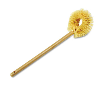 Brush, Bowl, 4-3/8X5-1/2 Head 19-1/4"L, Wood Handle Tampico