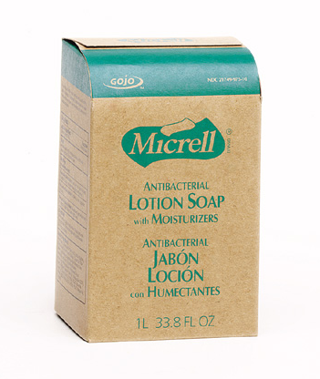 Soap, Hand, Antibacterial Lotion "Micrell" 8 - 1 liter
