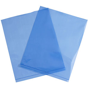 Poly Bag, 50x42x95,blue opaque, 50/roll