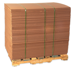 Pad, Corrugated, 24" x 36", Double Wall, Kraft,