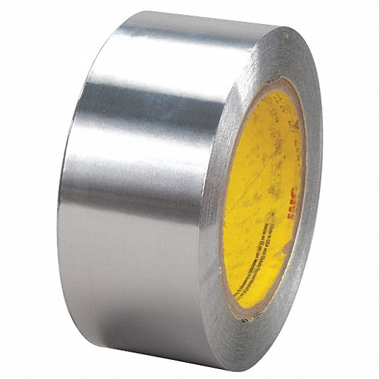 Tape, Foil, 4" x 50 Yards, 2 Mil, Dead Soft, Aluminum