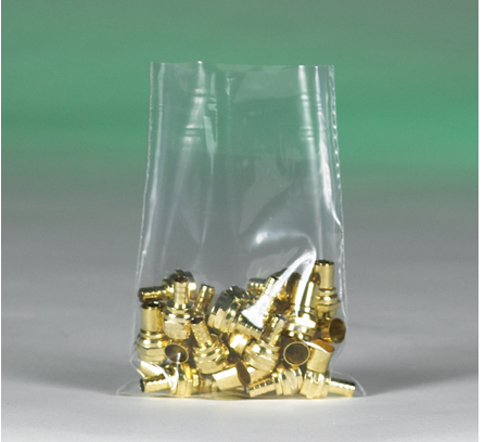 Poly bag, flat,3"x12" 2 Mil, 1000/cs