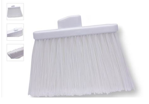 Broom,Household,Upright Broom, Angled, 12"Flare,