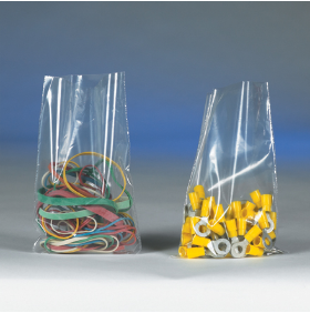 Poly Bag, 3"x5", 1mil, clear  flat 1000/case