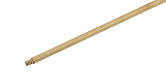 Handle, 60", Threaded wooden  handle 60" long/15/16" D, 