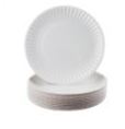 Plates, Paper, 6", Uncoated White, 1,000/Case