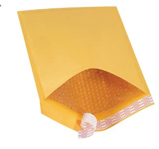 Mailer, 10.5X16, Size 5, Bubble Lined, Self Seal,