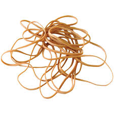 Rubber Bands, 7" x 1/8, approx. 210/box, 2100/case