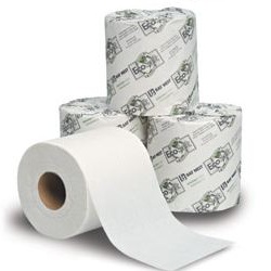 Tissue,Bath, 2Ply,4.25"x3.5"; 500 sheets/roll;  96 Roll/Cs,