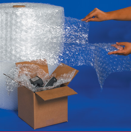 Bubble, 3/16" x 48" x 300', No Slit, Perfed at 12", 1 roll