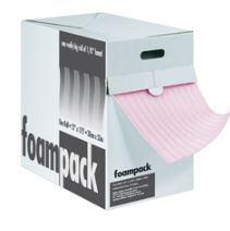 1/8" 12" x 175` Perfed 12" Anti-Static Foam Dispenser