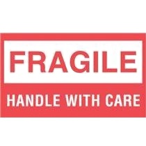 Label,"Fragile Handle W/Care" 500/Roll