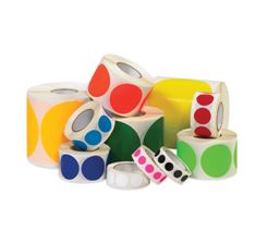 Label, 1" Circle, Purple, 500/roll