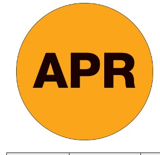 Label, Inv, "APRIL" 1", 500/Rl