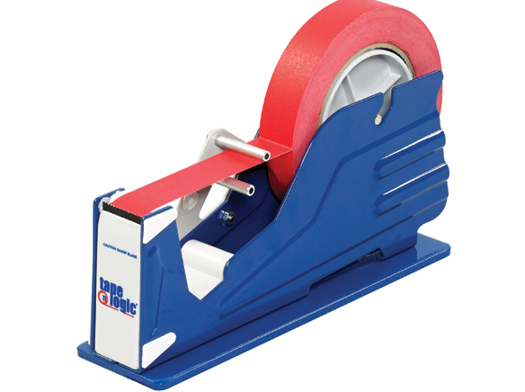 Tape Dispenser, Carton Sealing, 1" Tape, 3" Core,
