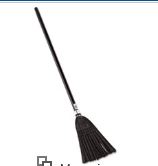Broom, Lobby, Rubbermaid, Synthetic Fill, 37-1/2"