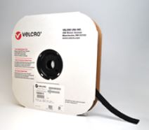 Velcro, 1"x75, BLACK Hook, 1  Roll