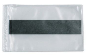 Magnetic vinyl envelope,  3"x5", 50/box