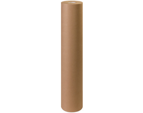 Kraft Paper, 48" x 475', 75 lbs Basis Weight, Recycled,