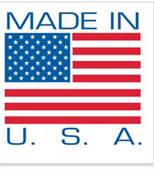 Label,"Made In USA" 2"X2", 500/rl