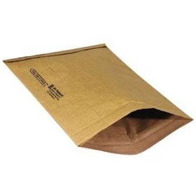 Mailer, 7-1/4X12, Size 1,Kraft Padded, Heat Seal,