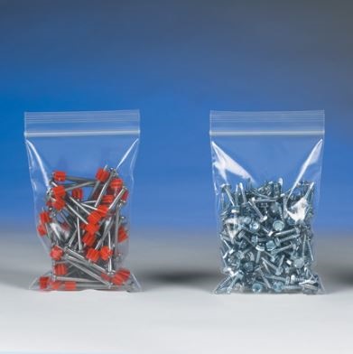 Poly Bag, 10x12", 3 Mil, Ziplock, Clear, 1,000/Case