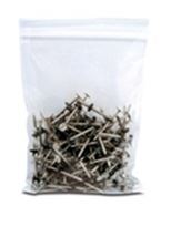 Poly Bag, 1.5"x2", 2 mil, Ziplock, 1M/Cs