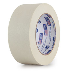 Tape, Masking, 2" x 60 yds, Natural, Crepe Paper, PG500,