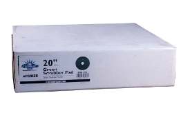 Performance Plus, Round Scrubber Pad, Green, 20",