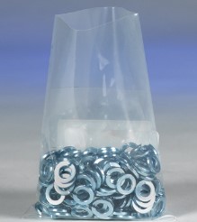Poly Bag, 10"x24", 4MIL, Lay Flat, Clear, 500/CASEMMx87MM,