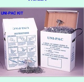Strap, POLYPROPYLENE Kit, 1/2"X3000' with 300 1/2"Wire