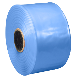 Poly Tubing, 50" x 2500', 1   Mil, Blue Tint, UVI, 