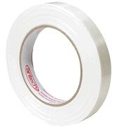 Tape,1"X60Yd, Filament, Natural,98# Tensile, 36Rl/Cs,
