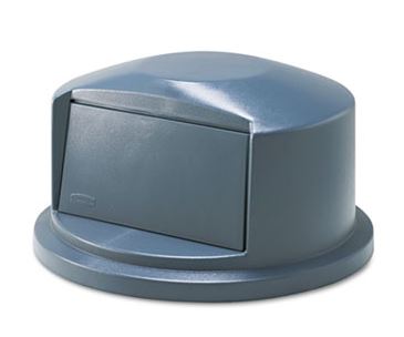 Lid, brute, Dome Top, 22-11/16 diax12-1/4" height,