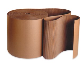 Corrugated,4"x250'/rl,SFA,3/16 Single Face, "A"flute