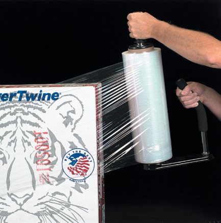Stretch Film, Hand Grade, 18" x 1500', 80 Gauge, Blown,