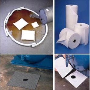 Absorbent Roll, 30"X150', Slit 15" Perf