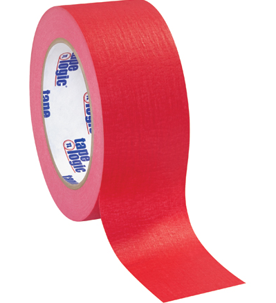 Tape, Masking, 2" x 60 yds, 4.9 mil, Red, Tape Logic, 24