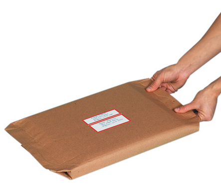 Corrugated Roll, 18" x 25", Cohesive, Singleface, 25