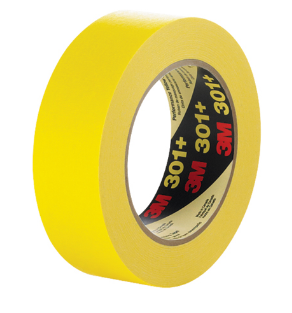 2"x60 3M 301 Yellow Masking  Tape, 