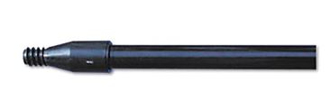Handle, Broom, Fiberglass 60" Plastic, Thread,Blk, 12/Cs