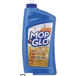Floor Cleaner, Mop &amp; Glo Floor  Shine, Triple Action, 4/32oz 