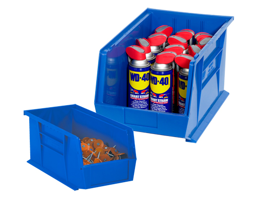 7 3/8" x 4 1/8" x 3" Plastic Stack/Hang Box