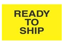 3 x 5" Ready To Ship Label, 500/Roll