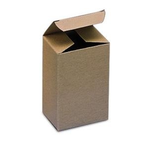 2 x 2 x 4" Kraft Reverse Tuck Folding Carton