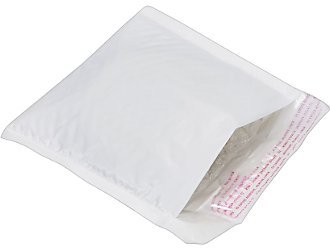 Bubble Mailer,White, 9.5"x 14.5" #4, SS, 100/Cs